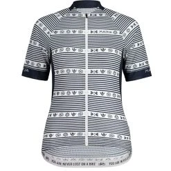 Maloja AlbignaM. Short Sleeve Bike Jersey Women's - Night Sky 8325