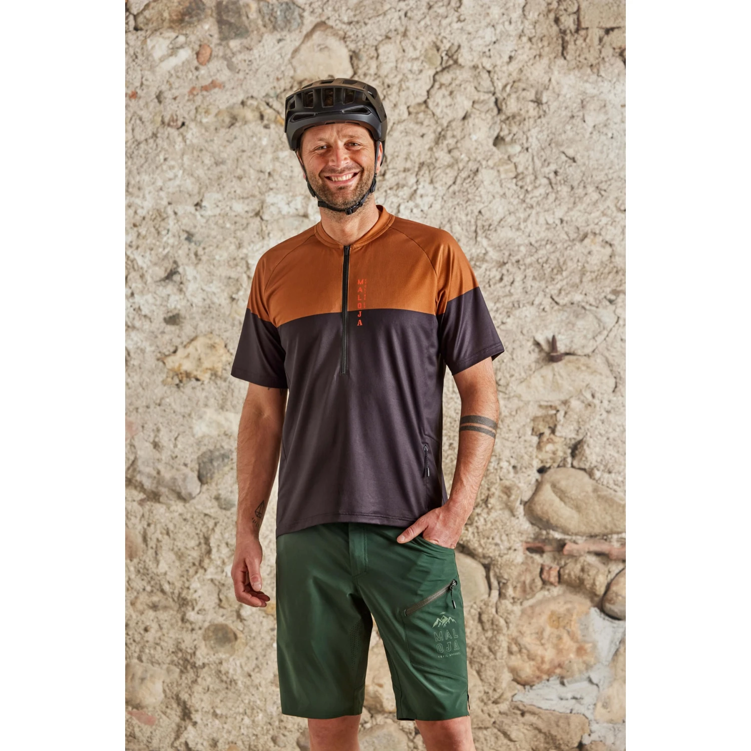 Maloja BarettiM. All Mountain Trail Jersey - Midnight Multi 8618 5 Maloja BarettiM. All Mountain Trail Jersey - Midnight Multi 8618 - Image 3