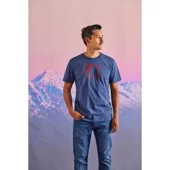 Maloja BeccoM. Organic Cotton Tee - Moonless 0817 -Maloja Outdoor maloja beccom organic cotton tee midnight 8581 2 1297566