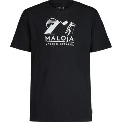 Maloja BeccoM. Organic Cotton Tee - Moonless 0817