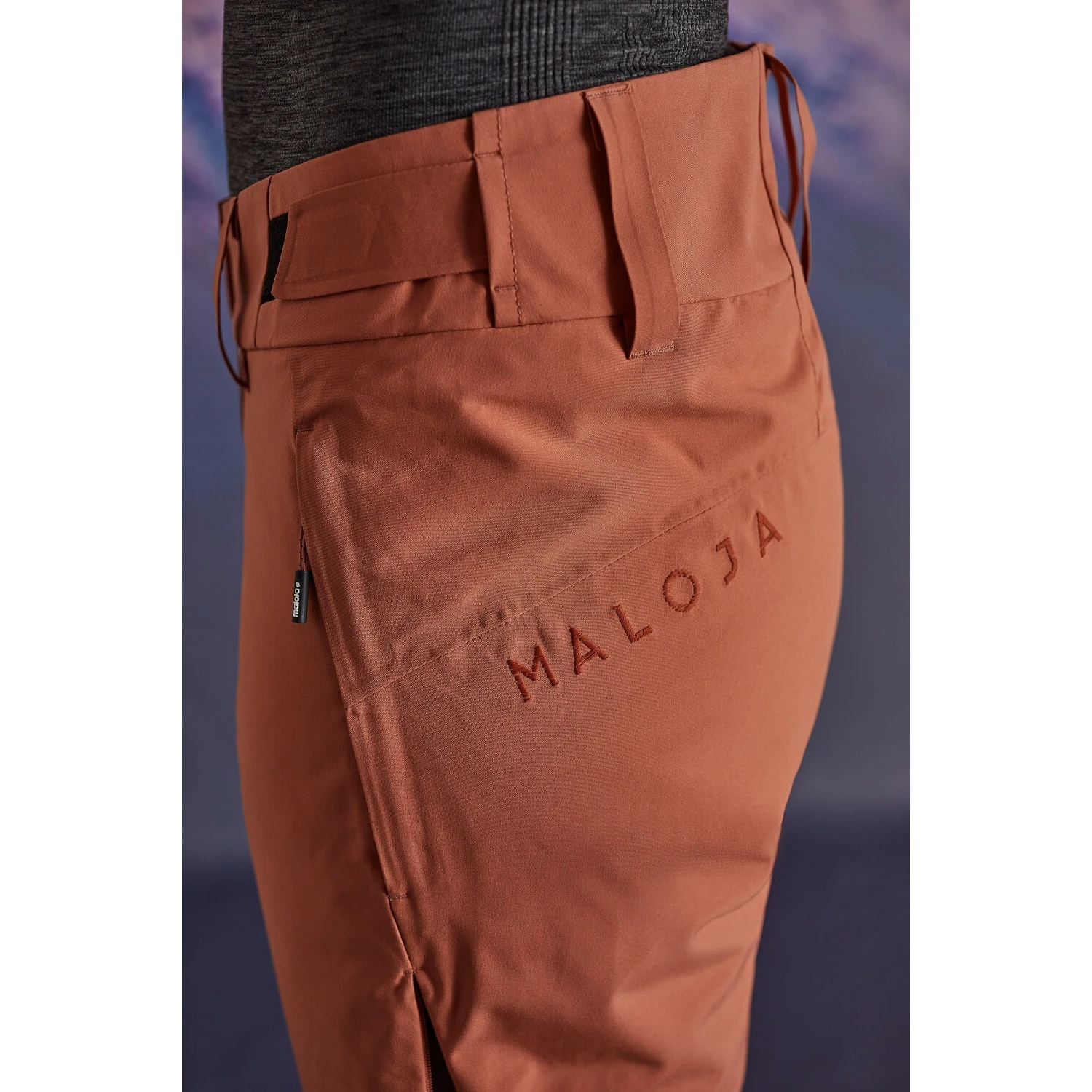 Maloja BerninaM. Alpine Insulated Women's Pants - Rosewood 8583 9 Maloja BerninaM. Alpine Insulated Women's Pants - Rosewood 8583 - Image 7