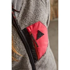 Maloja BirkenpilzM. Mountain Fleece Women's Jacket - Grey Melange 0114 -Maloja Outdoor maloja birkenpilzm 1529899