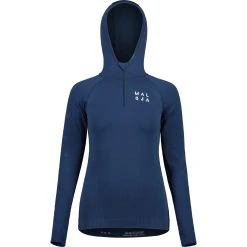 Maloja BlaumeiseM. Nordic Freeknit Women's Shirt - Midnight 8581