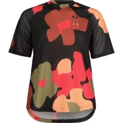 Maloja BüschelschönM. Trail Running Women's Tee - Moonless Primrose 8754