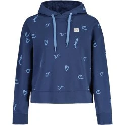 Maloja CadiniM. Organic Sweat Women's Hoody - Midnight Velolove 8747