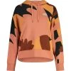 Maloja CadiniM. Organic Sweat Women's Hoody - Rosewood Pastel Leaves 8667 -Maloja Outdoor maloja cadinim organic sweat hoody women rosewood pastel leaves 8667 2 1297866