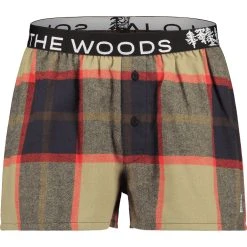 Maloja CaldaroM. Flannel Boxer - Oak Multi 8762