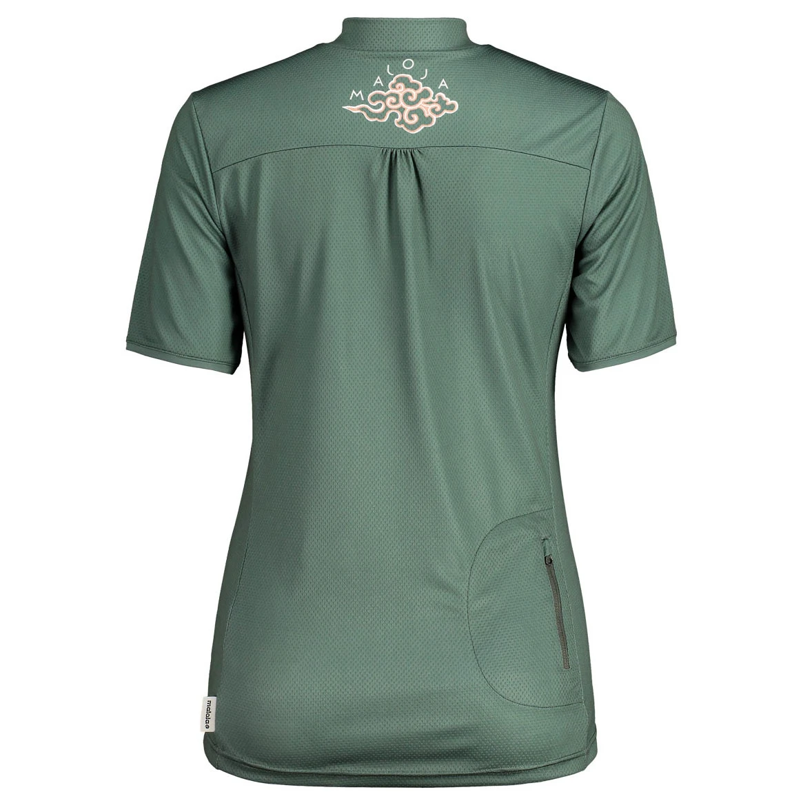 Maloja CurunaM. All Mountain 1/2 Women's Jersey - Cypress 8330 4 Maloja CurunaM. All Mountain 1/2 Women's Jersey - Cypress 8330 - Image 2