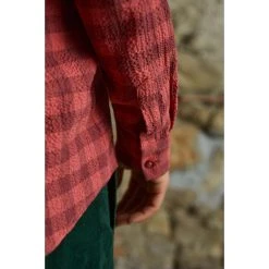 Maloja DonnerkogelM. Organic Cotton Women's Blouse - Rosehip Check 8766 -Maloja Outdoor maloja donnerkogelm 1413755 1