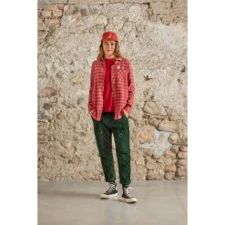 Maloja DonnerkogelM. Organic Cotton Women's Blouse - Rosehip Check 8766 -Maloja Outdoor maloja donnerkogelm 1413757 1