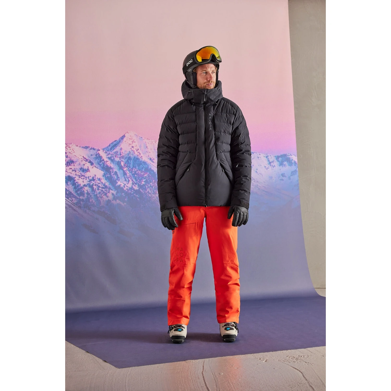 Maloja SteinadlerM. Alpine ReDown Jacket - Moonless 0817 5 Maloja SteinadlerM. Alpine ReDown Jacket - Moonless 0817 - Image 3