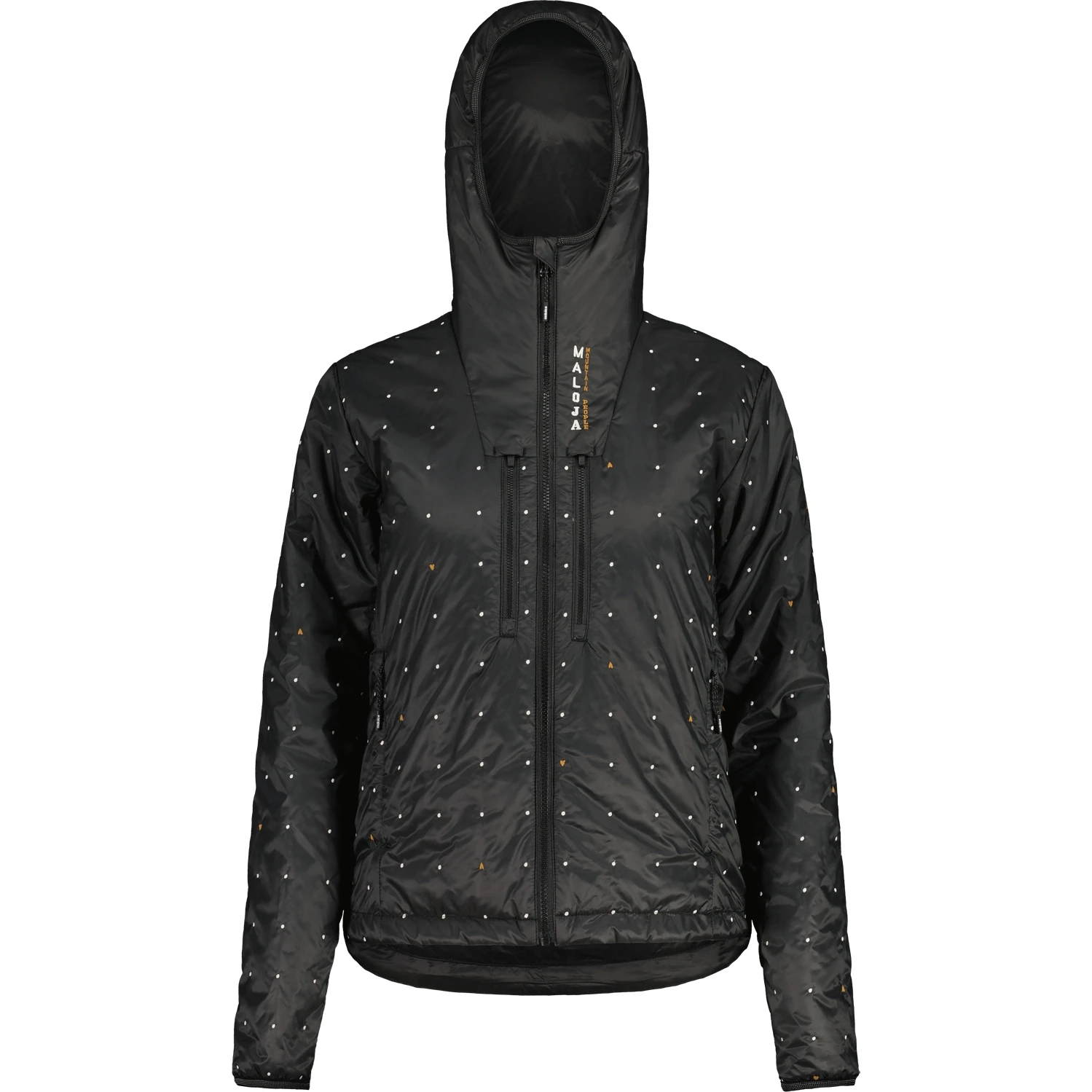 Maloja FalkensteinM. Women's Alpine Puffer Jacket - Moonless 0817 3 Maloja FalkensteinM. Women's Alpine Puffer Jacket - Moonless 0817