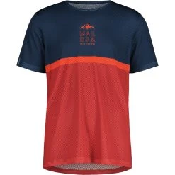 Maloja GordesM. 1/2 Trail Running Tee - Midnight Multi 8618