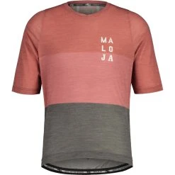 Maloja JezerskoM. Gravel Jersey - Rosehip Multi 8769