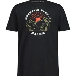 Maloja KapfM. Traceable BioRe Tee - Moonless 0817