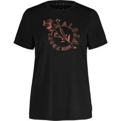 Maloja KarkogelM. 1/2 Cycle Women's Tee - Moonless 0817