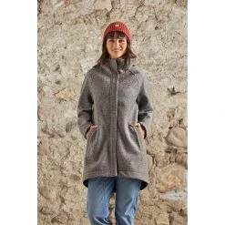Maloja LupiciaM. Alpine Wool Women's Coat - Grey Melange 0114 -Maloja Outdoor maloja lupiciam 1531648