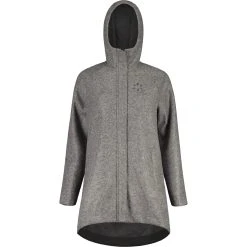 Maloja LupiciaM. Alpine Wool Women's Coat - Grey Melange 0114