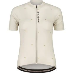 Maloja MadrisaM. Cycle Women's Jersey - Glacier Milk Hearts 8735