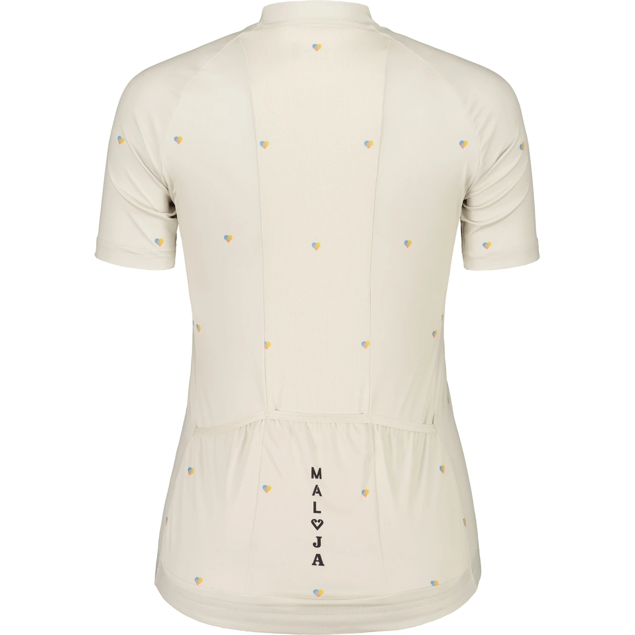 Maloja MadrisaM. Cycle Women's Jersey - Glacier Milk Hearts 8735 4 Maloja MadrisaM. Cycle Women's Jersey - Glacier Milk Hearts 8735 - Image 2