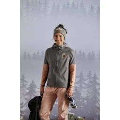 Maloja MalveneuleM. Women's Hooded Fleece Jacket - Stone Multi 8521 -Maloja Outdoor maloja malveneulem 1085909