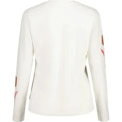Maloja MizniM. Traceable BioRe Women's Longsleeve Shirt - Glacier Milk 8585 -Maloja Outdoor maloja miznim 1433956