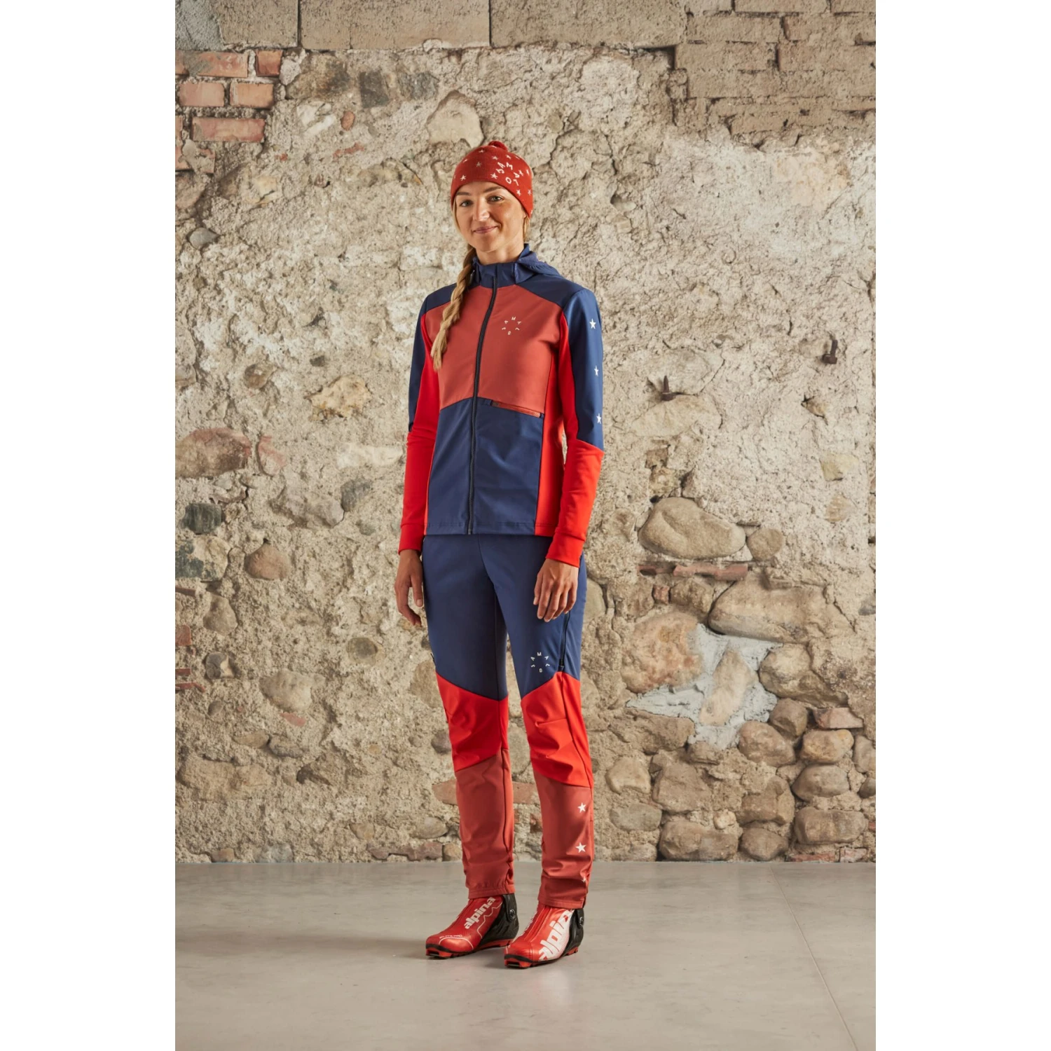 Maloja NaninaM. Nordic Hybrid Softshell Women's Pants - Long - Midnight 8581 5 Maloja NaninaM. Nordic Hybrid Softshell Women's Pants - Long - Midnight 8581 - Image 3