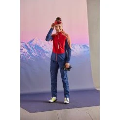 Maloja NaninaM. Nordic Hybrid Softshell Women's Pants - Regular - Rosewood 8583 -Maloja Outdoor maloja nesham 1306183 3