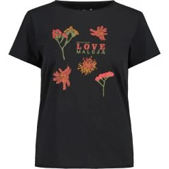 Maloja PadolaM. Traceable BioRe Women's Tee - Moonless 0817