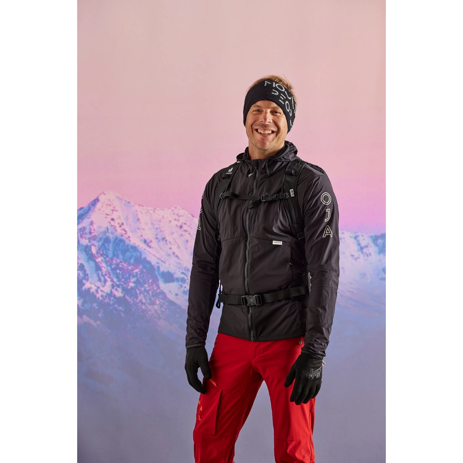 Maloja ParsM. Ski Touring Hybrid Jacket - Midnight Multi 8618 5 Maloja ParsM. Ski Touring Hybrid Jacket - Midnight Multi 8618 - Image 3