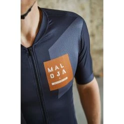 Maloja PaulM. 1/2 Gravel Race Jersey - Moonless 0817 -Maloja Outdoor maloja paulm 1416962