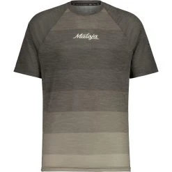 Maloja PecolM. Baselayer Shirt - Moonless Stripe 8248