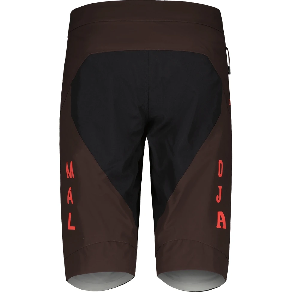 Maloja PinasM. Enduro Softshell Shorts - Chocolate Multi 8785 4 Maloja PinasM. Enduro Softshell Shorts - Chocolate Multi 8785 - Image 2