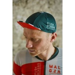 Maloja PushbikersM. 1/2 Aero Jersey - Fir Multi 8728 -Maloja Outdoor maloja pushbikersm 1417200 2