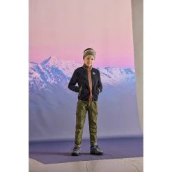 Maloja RevoU. Kids' Mountain Fleece Jacket - Moonless 0817 -Maloja Outdoor maloja revou 1306995