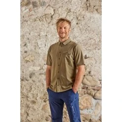 Maloja RougonM. Mountain Shirt - Oak 8675 -Maloja Outdoor maloja rougonm 1417447 1