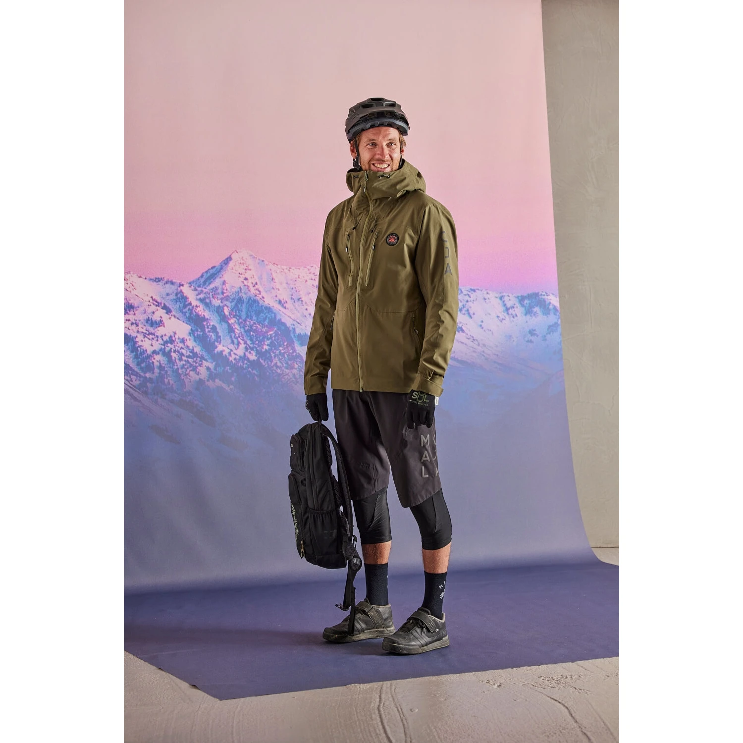 Maloja PrielM. Bad Weather Bike Shorts - Moonless 0817 34241 5 Maloja PrielM. Bad Weather Bike Shorts - Moonless 0817 34241 - Image 3