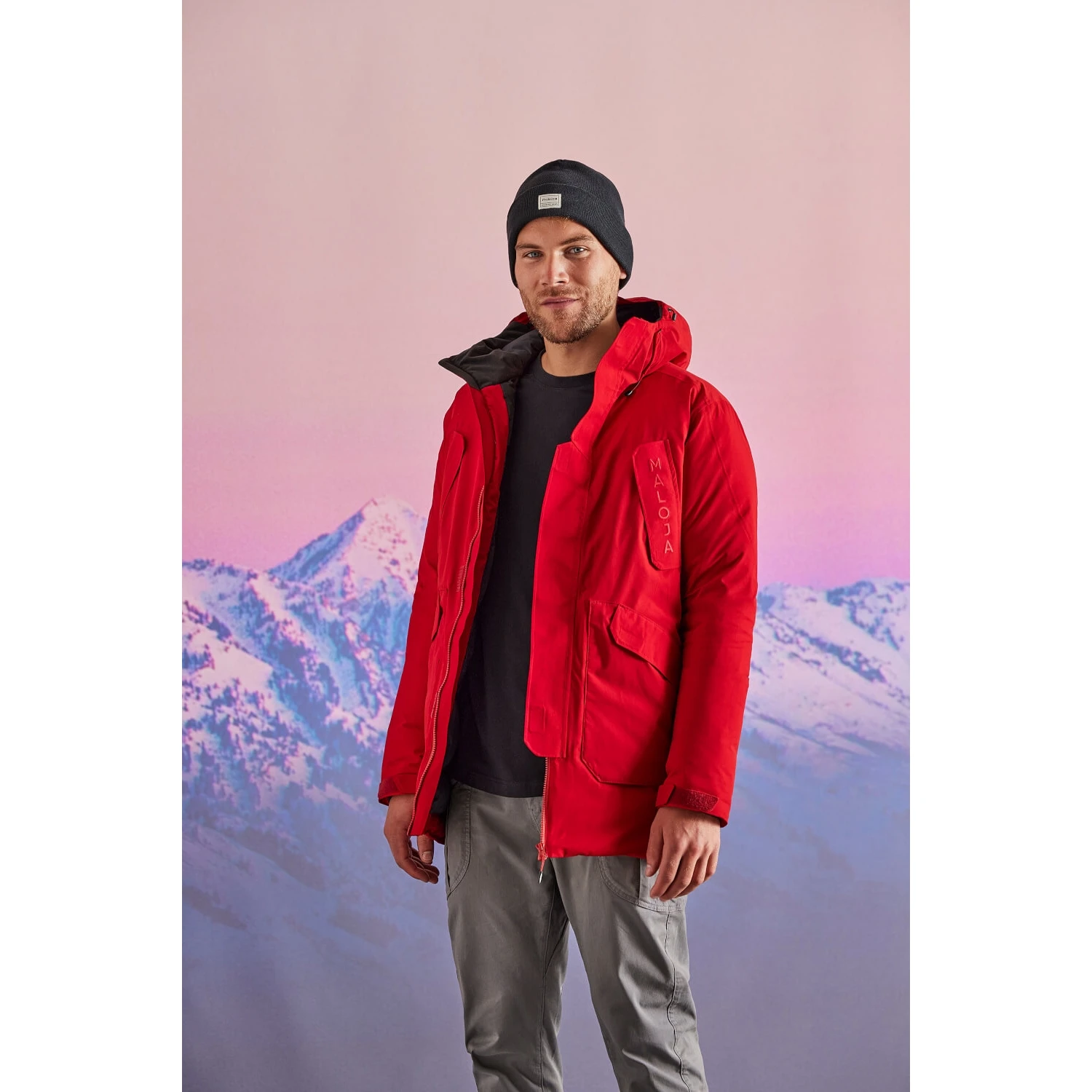 Maloja SaentisM. Urban ReDown Coat - Midnight 8581 5 Maloja SaentisM. Urban ReDown Coat - Midnight 8581 - Image 3