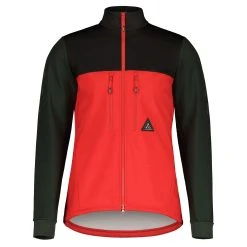 Maloja SanzenoM. Cycle Thermal Windblock Jacket - Fire Red Multi 8800