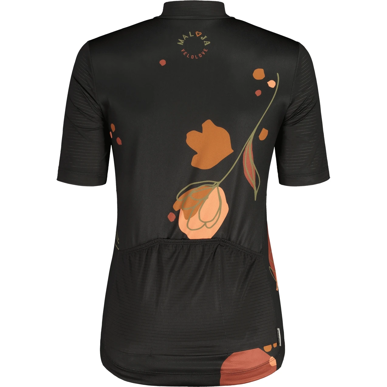 Maloja SarsteinM. 1/2 Cycle Women's Jersey - Moonless Alpflower 8749 4 Maloja SarsteinM. 1/2 Cycle Women's Jersey - Moonless Alpflower 8749 - Image 2
