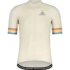 Maloja SchoberM. 1/2 Cycle Jersey - Glacier Milk 8585