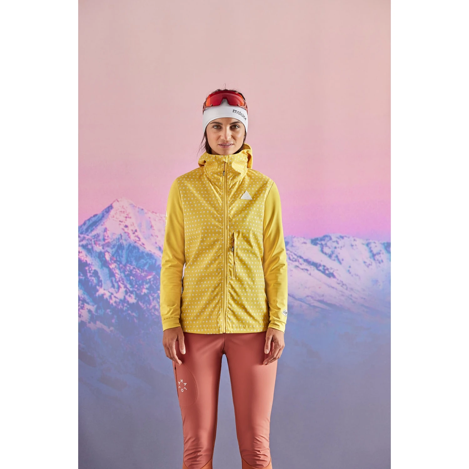 Maloja SennesM. Women's Alpine Hybrid Jacket - Midnight Glowflower 8696 6 Maloja SennesM. Women's Alpine Hybrid Jacket - Midnight Glowflower 8696 - Image 4