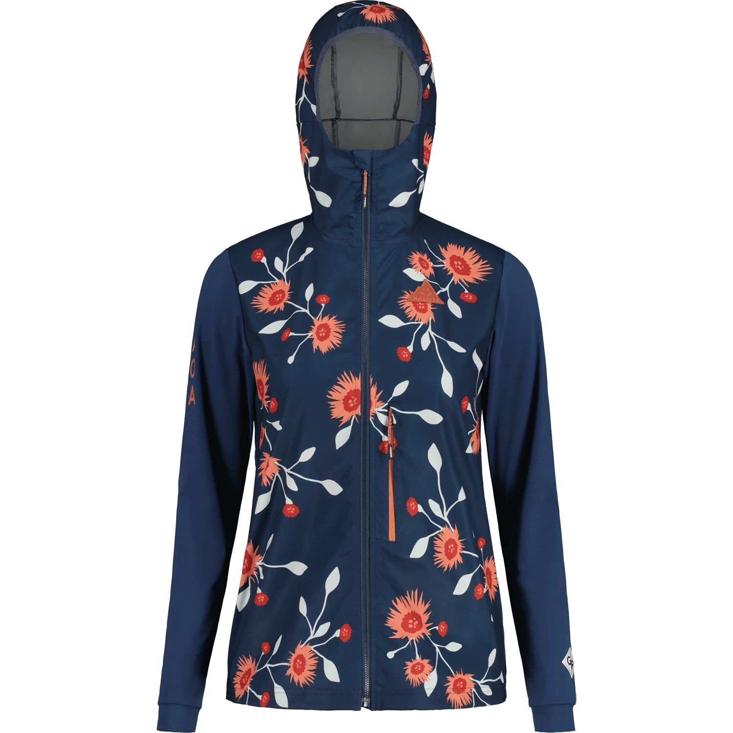 Maloja SennesM. Women's Alpine Hybrid Jacket - Midnight Glowflower 8696 3 Maloja SennesM. Women's Alpine Hybrid Jacket - Midnight Glowflower 8696