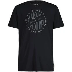 Maloja SerdesM. Mountain Tee - Moonless 0817