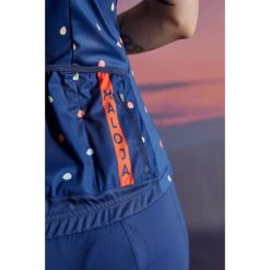 Maloja SimilaunM. 1/2 Women's Jersey - Shade Pastel Leaves 8655 -Maloja Outdoor maloja similaunm 1176076