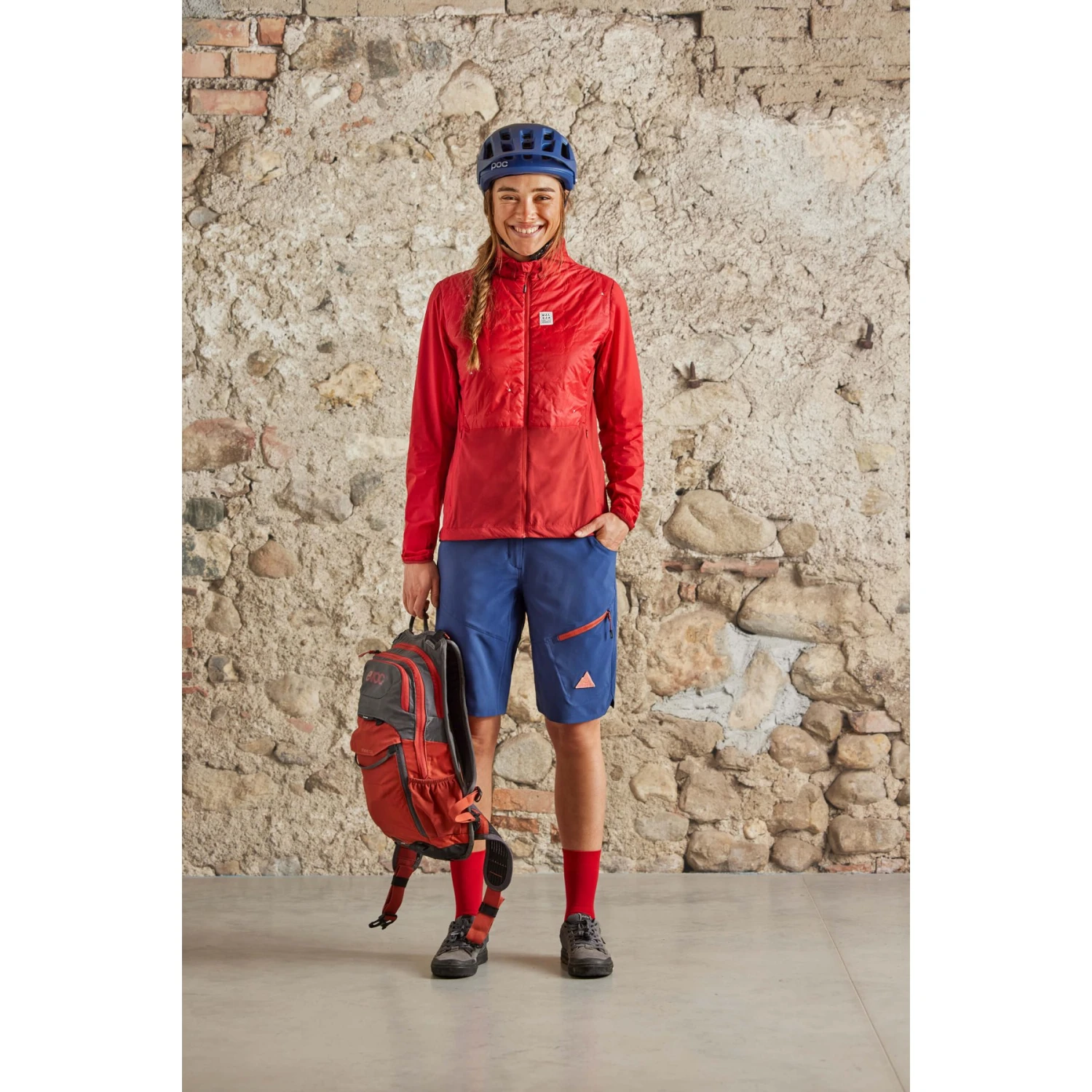 Maloja SopraM. Women's Cycle Hybrid-Jacket - Deep Sunset 8669 5 Maloja SopraM. Women's Cycle Hybrid-Jacket - Deep Sunset 8669 - Image 3