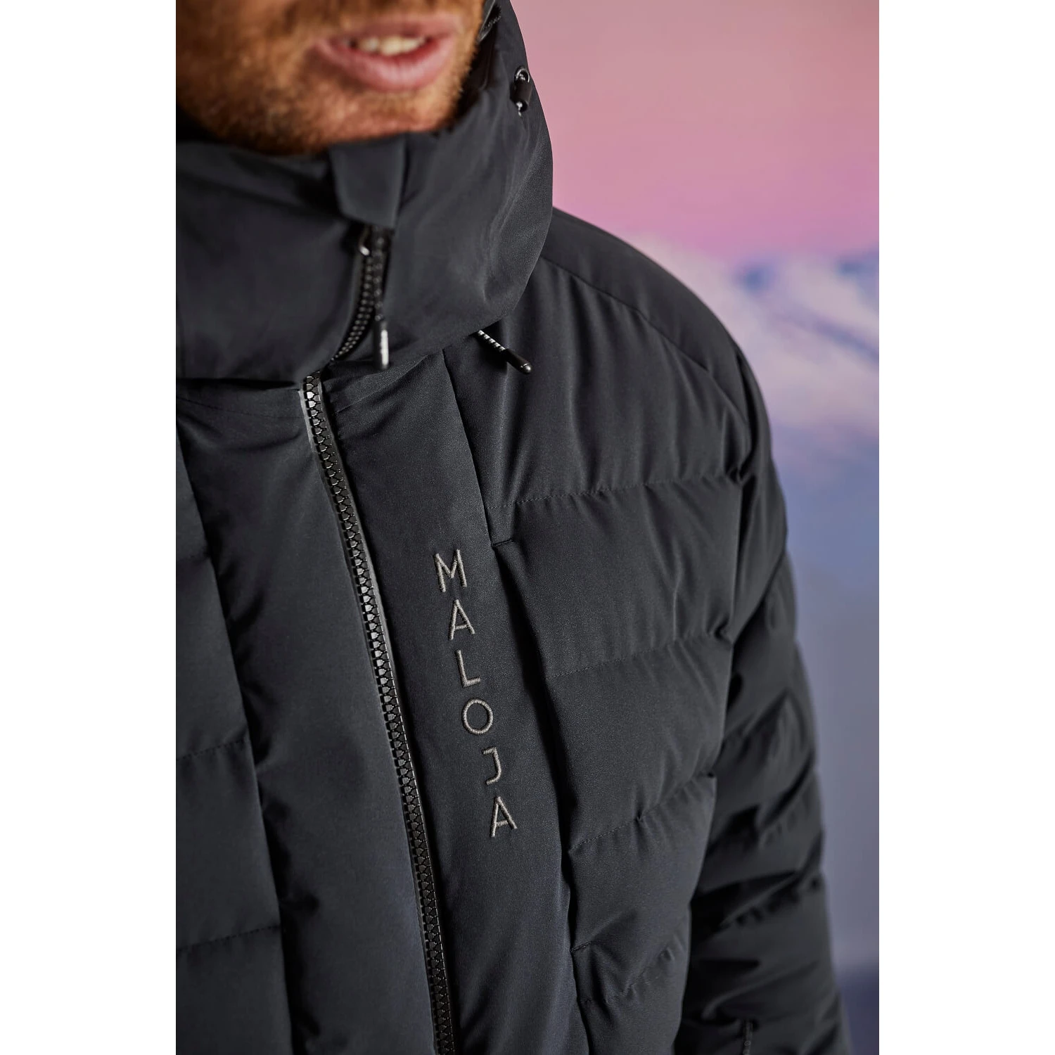 Maloja SteinadlerM. Alpine ReDown Jacket - Midnight 8581 8 Maloja SteinadlerM. Alpine ReDown Jacket - Midnight 8581 - Image 6