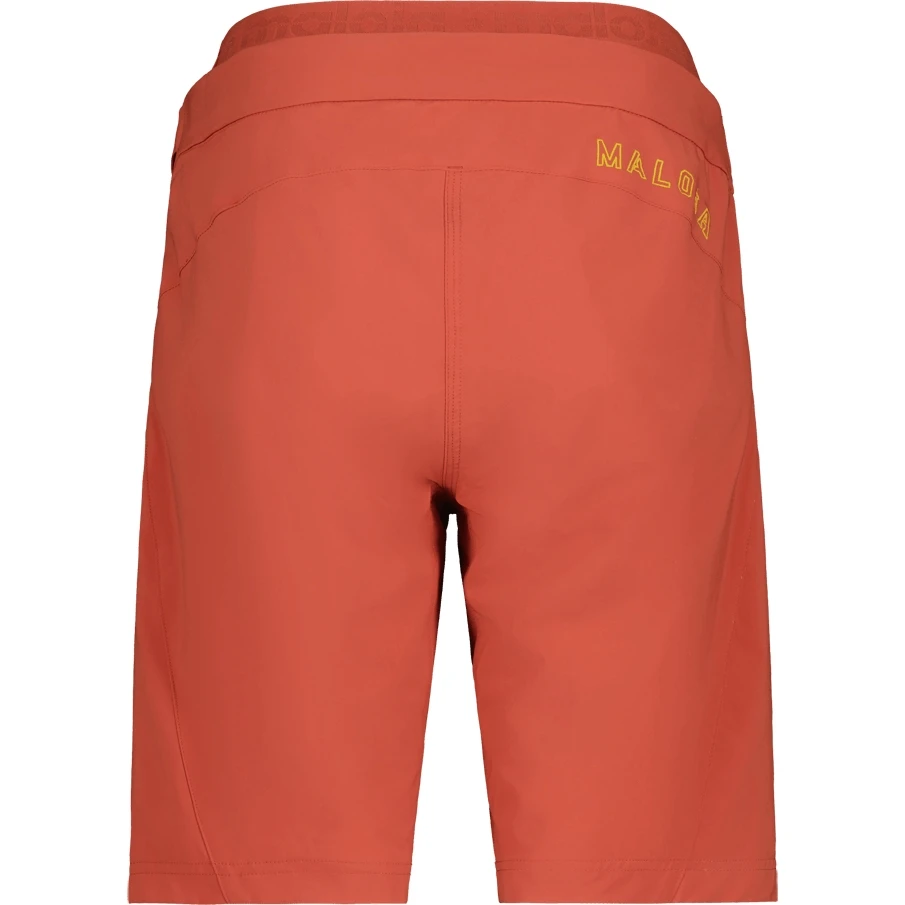 Maloja TerrarossaM. Women's Cycle Double Shorts - Rosehip 8674 4 Maloja TerrarossaM. Women's Cycle Double Shorts - Rosehip 8674 - Image 2