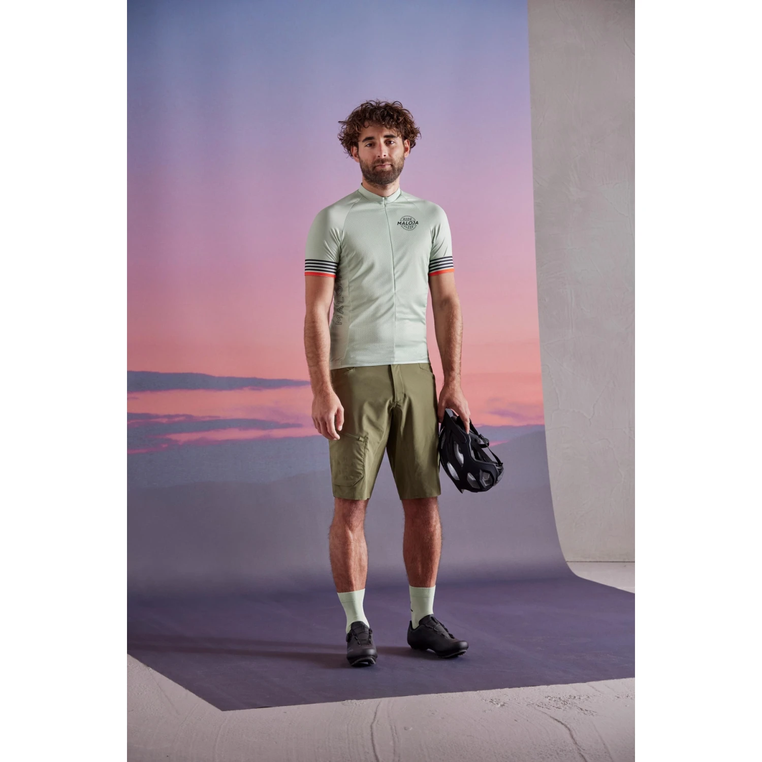 Maloja TeseroM. 1/2 Jersey - Moss 0560 5 Maloja TeseroM. 1/2 Jersey - Moss 0560 - Image 3