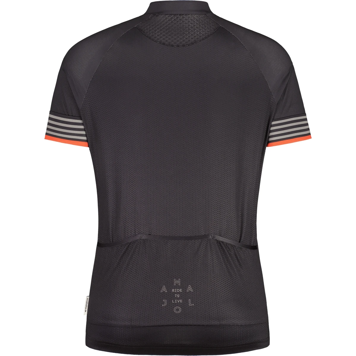 Maloja TeseroM. 1/2 Jersey - Moonless 0817 4 Maloja TeseroM. 1/2 Jersey - Moonless 0817 - Image 2